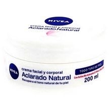 [PRODUCTOS PARA EL CUIDADO PERSONAL] CREMA NIVEA ACLARADO NATURAL 200ML