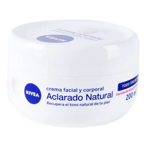 [PRODUCTOS PARA EL CUIDADO PERSONAL] CREMA NIVEA ACLARADO NATURAL 200ML