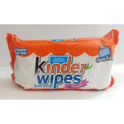 [PRODUCTOS PARA BEBÉS] TOALLAS KINDER WIPES PREMIUM CON 80