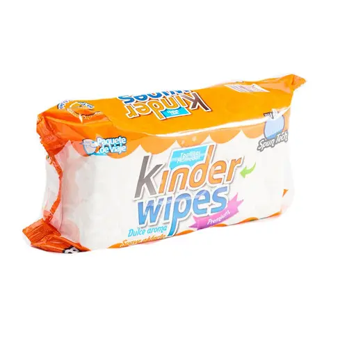 [PRODUCTOS PARA BEBÉS] TOALLAS KINDER WIPES PREMIUM CON 80