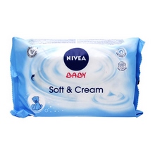 [PRODUCTOS PARA BEBÉS] TOALLAS HUMEDAS NIVEA BABY SOFT-CREAM CON 63