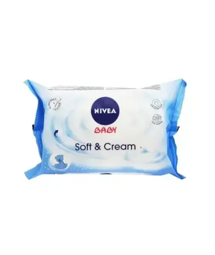[PRODUCTOS PARA BEBÉS] TOALLAS HUMEDAS NIVEA BABY SOFT-CREAM CON 63