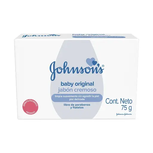 [PRODUCTOS PARA BEBÉS] JABON JOHNSONS BABY NEUTRO 75G