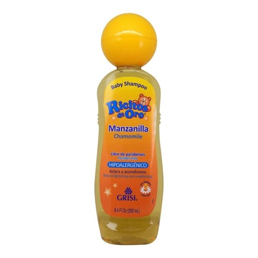 [PRODUCTOS PARA BEBÉS] SHAMPOO RICITOS DE ORO MANZANILLA 250ML