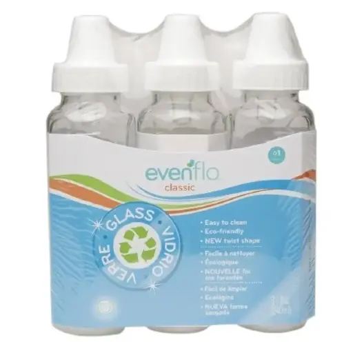 [PRODUCTOS PARA BEBÉS] BIBERON EVENFLO CLASSICO 8 OZ CON 3