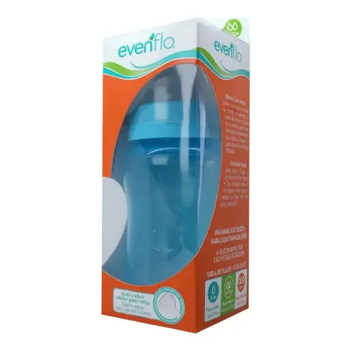 [PRODUCTOS PARA BEBÉS] BIBERON EVENFLO CUELLO ANCHO 9 OZ 3-12 MS
