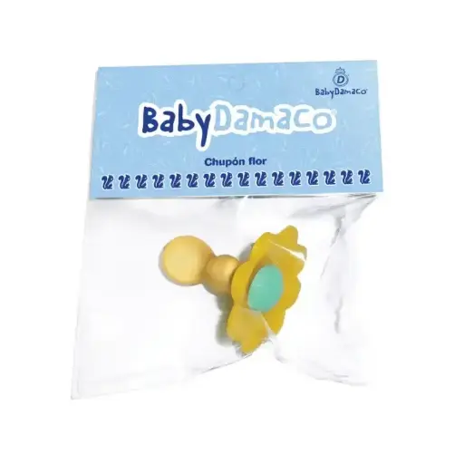 [PRODUCTOS PARA BEBÉS] CHUPON BABY-DAMACO FLOR