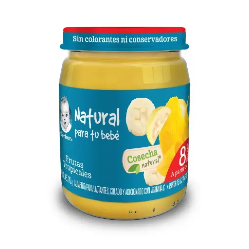 [PRODUCTOS PARA BEBÉS] GERBER 3A E FRU TROP 170G