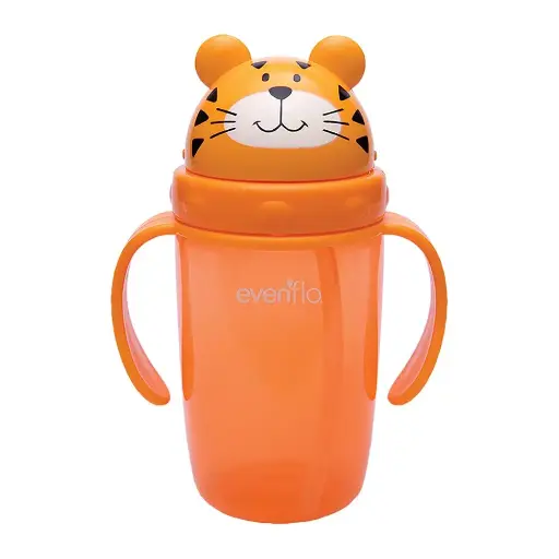 [PRODUCTOS PARA BEBÉS] TAZA ENTRENADOR EVENFLO ANIMAL CON POPOTE 11 OZ