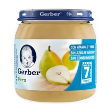 [PRODUCTOS PARA BEBÉS] GERBER 2A PURE PERAS 113G
