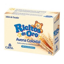 [PRODUCTOS PARA BEBÉS] RICITOS ORO AVENA JABON 90G