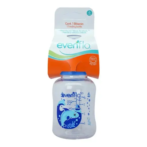 [PRODUCTOS PARA BEBÉS] BIBERON EVENFLO AQUARIO 4 OZ