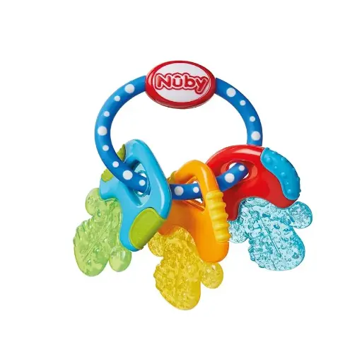 [PRODUCTOS PARA BEBÉS] MORDEDERA NUBY ICYBITE LLAVES GEL
