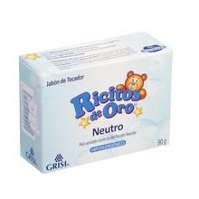[PRODUCTOS PARA BEBÉS] GRISI RICITOS DE ORO NEUTRO JABON 90GR