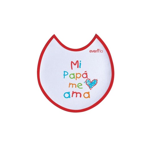 [PRODUCTOS PARA BEBÉS] BABERO EVENFLO FRASES CH