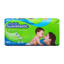 [PAÑALES] PA헤L KLEENBEBE SUAVELASTIC MAX 4 GDE C/40