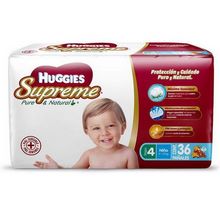 [PAÑALES] PA헤L HUGGIES SUPREME 4 UNISEX C/36
