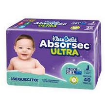 [PAÑALES] PA헤L KLEENBEBE ABSORSEC 5 JUMBO C/40