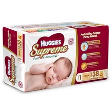 [PAÑALES] PA헤L HUGGIES SUPREME 1 C/38 *