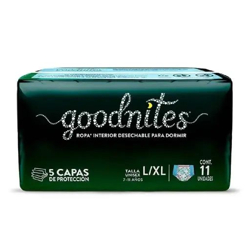 [PAÑALES] PAÑAL GOODNITES UNISEX L-XL CON 11