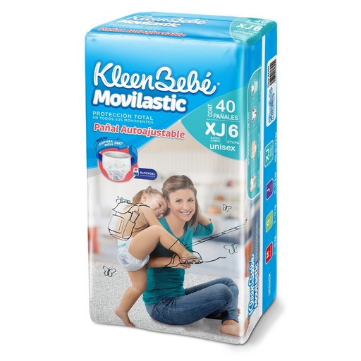 [PAÑALES] PANAL KLEENBEBE MOVILAST UNI XJBO ETAPA 6