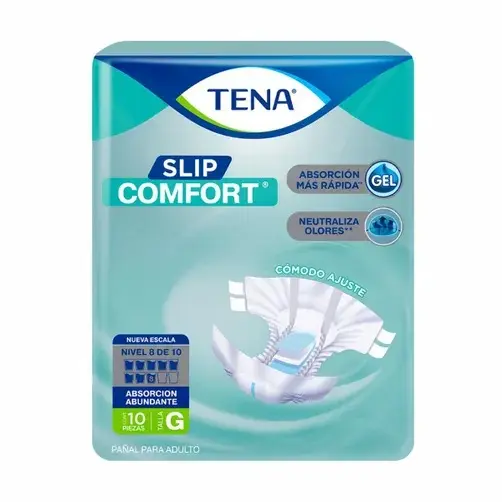 [PAÑALES] PAÑAL TENA SLIP COMFORT GRANDE C/10