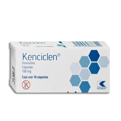 KENCICLEN 100MG CAPSULAS C/10 (GI)