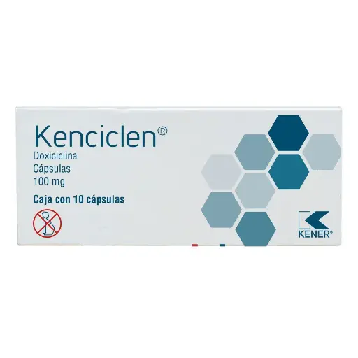 KENCICLEN 100MG CAPSULAS CON 10 (GI)