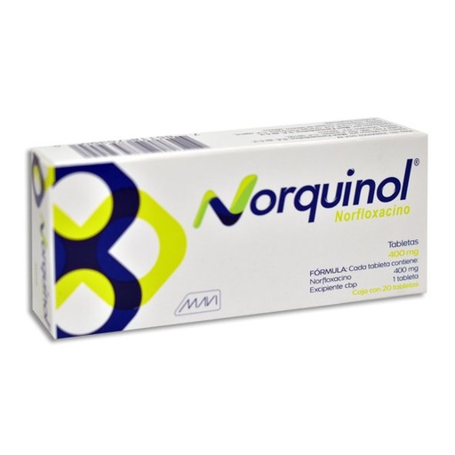 NORQUINOL 400MG TABLETAS C/20 (GI)
