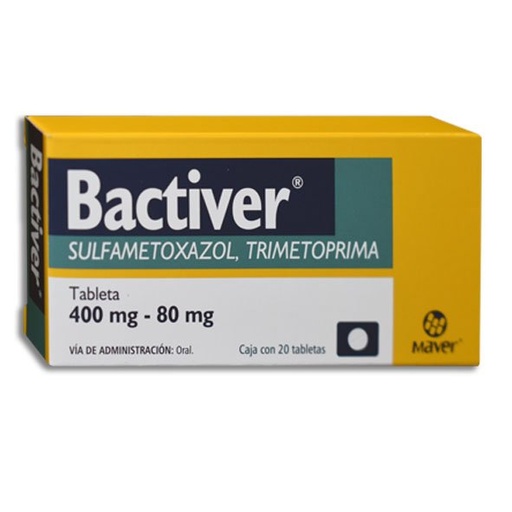BACTIVER 400/80MG TABLETAS C/20 (GI)