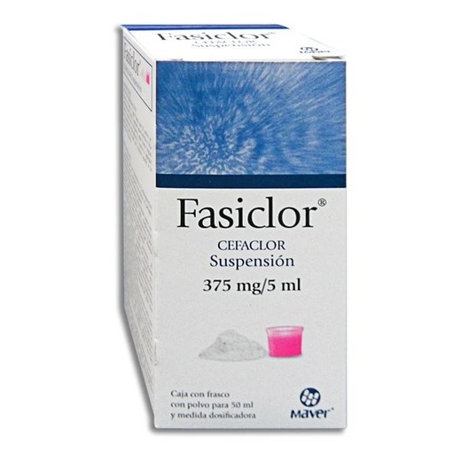 FASICLOR 375MG/5ML SUSPENSION 50ML (GI)