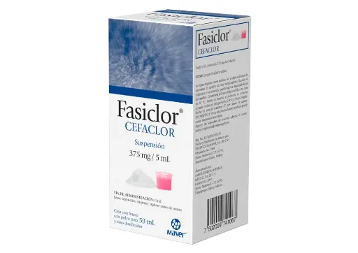 FASICLOR 375MG/5ML SUSPENSION 50ML (GI)