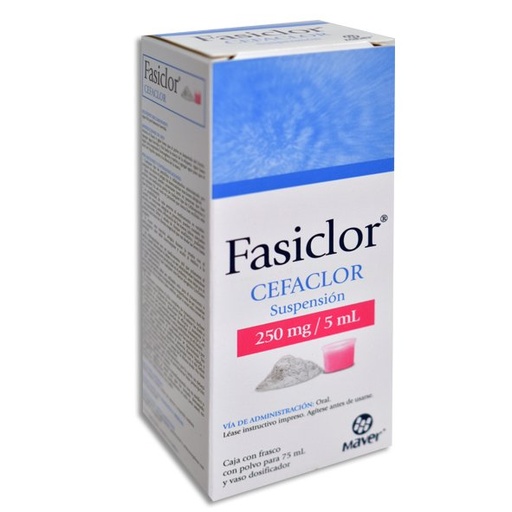 FASICLOR 250MG/5ML SUSPENSION 75ML (GI)
