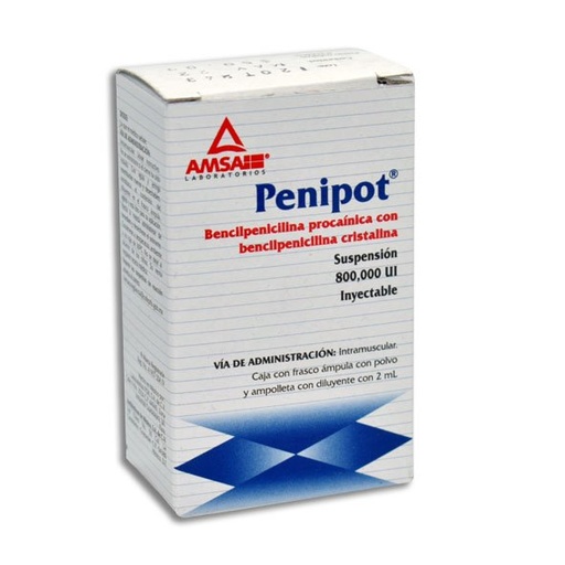 PENIPOT 800000UI AMPULA C/1 (GI)