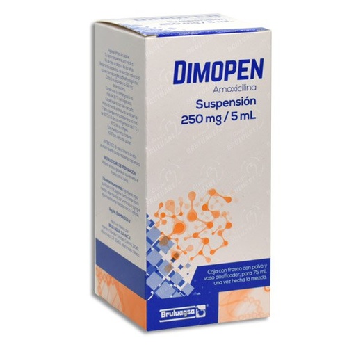 DIMOPEN 250MG/5ML SUSPENSION 75ML (GI)