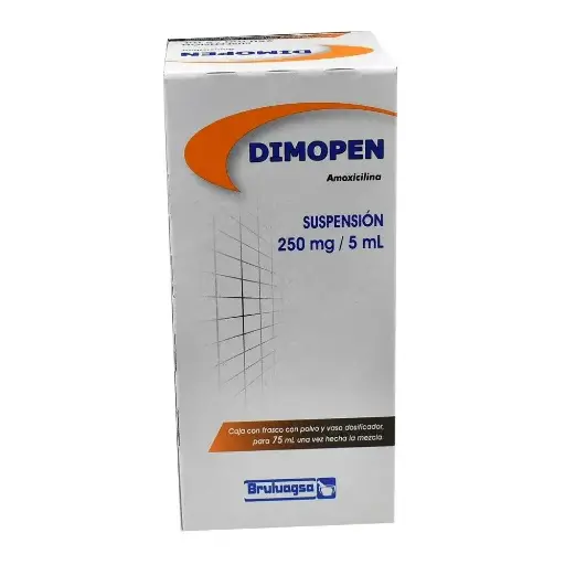 DIMOPEN 250MG/5ML SUSPENSION 75ML (GI)