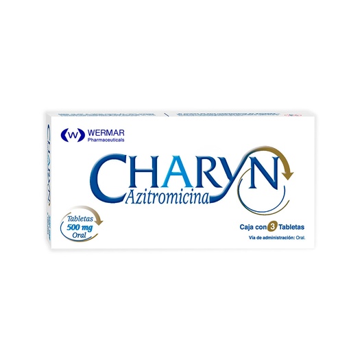 CHARYN 500MG TABLETAS CON 3 (GI)
