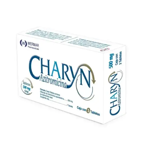 CHARYN 500MG TABLETAS CON 3 (GI)