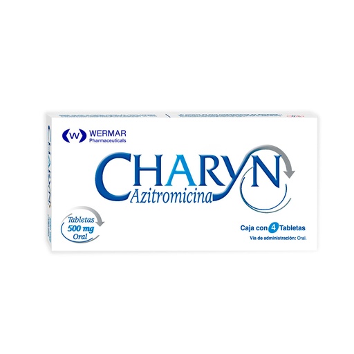 CHARYN 500MG TABLETAS CON 4 (GI)