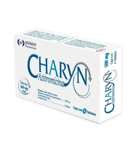 CHARYN 500MG TABLETAS CON 4 (GI)