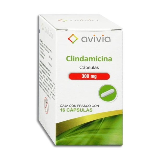 CLINDAMICINA AVIVIA 300MG CAPSULAS C/16 (GI)