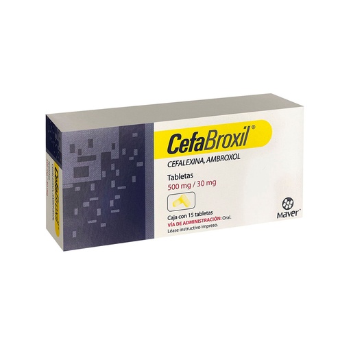 CEFABROXIL 500/30MG TABLETAS CON 15 (GI)