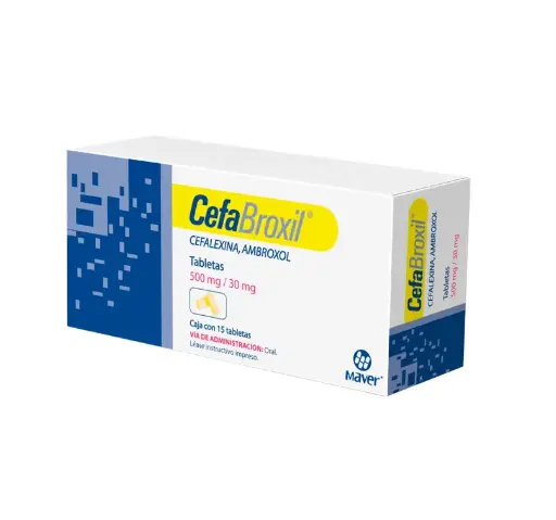 CEFABROXIL 500/30MG TABLETAS CON 15 (GI)
