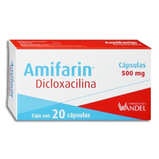 AMIFARIN 500MG CAPSULAS C/20 (GI)