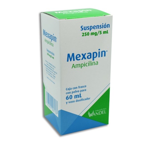 MEXAPIN SUSPENSION 250MG/5ML (GI)