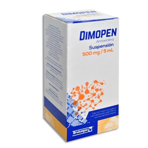 DIMOPEN 500MG SUSPENSION 75ML (GI)