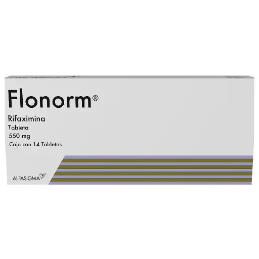 FLONORM 550MG TABLETAS CON 14