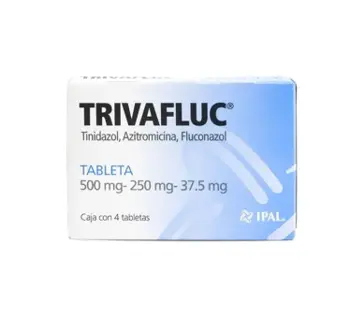 TRIVAFLUC 500/250/37.5MG C/4 TABLETAS