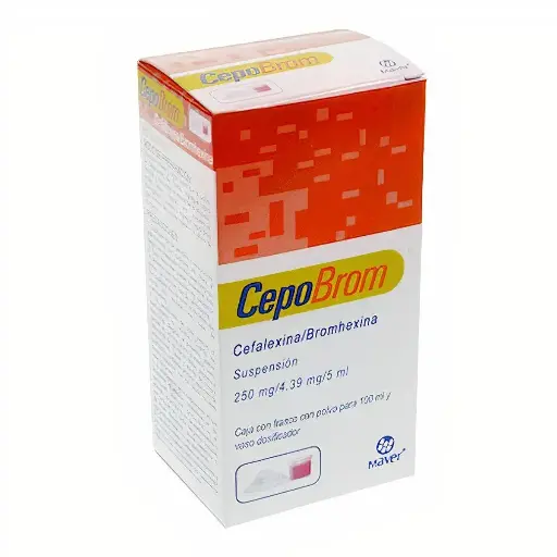 CEPOBROM 250/4.39MG/5ML SUSPENSION 100ML (GI)