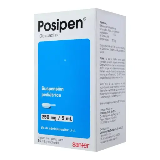 POSIPEN 250MG/5ML SUSPENSION PEDIATRICO 90ML